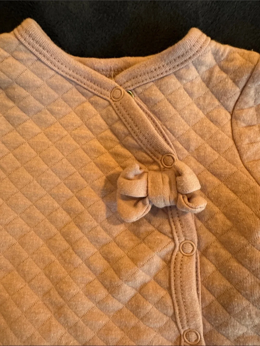 Badgley Mischka quilted footed